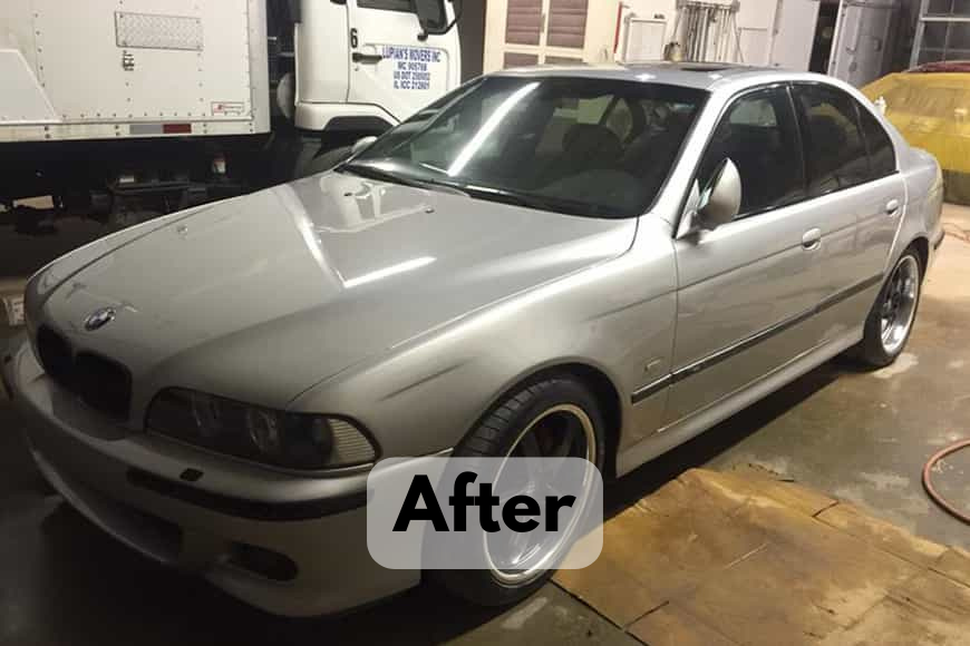 BMW collision repair, After Pic, Chicago Suburbs, Plainfield, IL Crystal Shine Body Shop